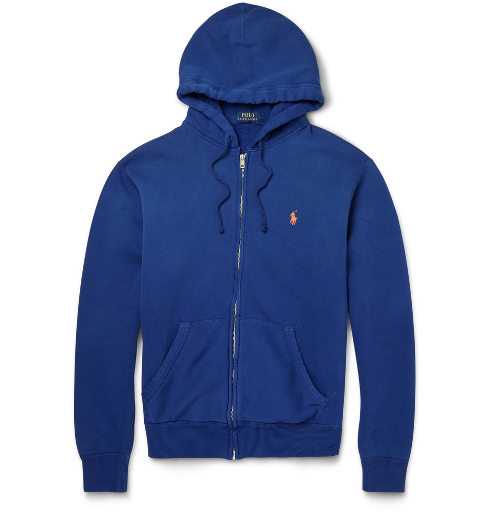 Lyst Polo Ralph Lauren Zip Through iCottoni Blend iFleecei 