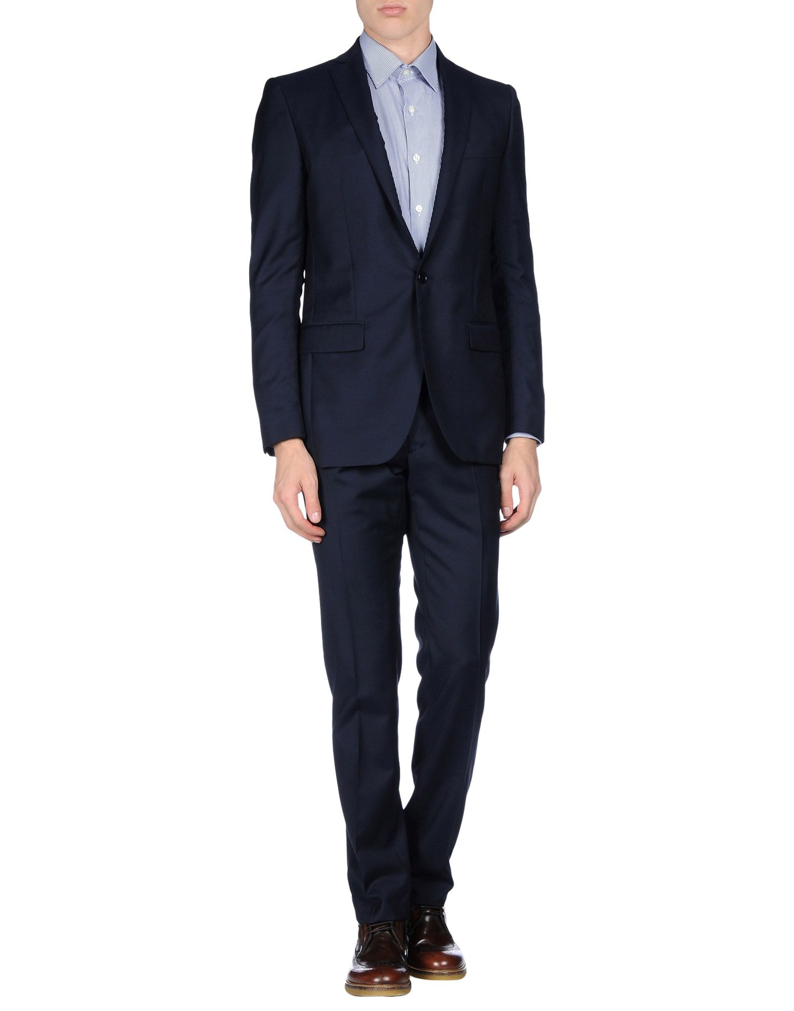 Lyst - Ferragamo Suit in Blue for Men