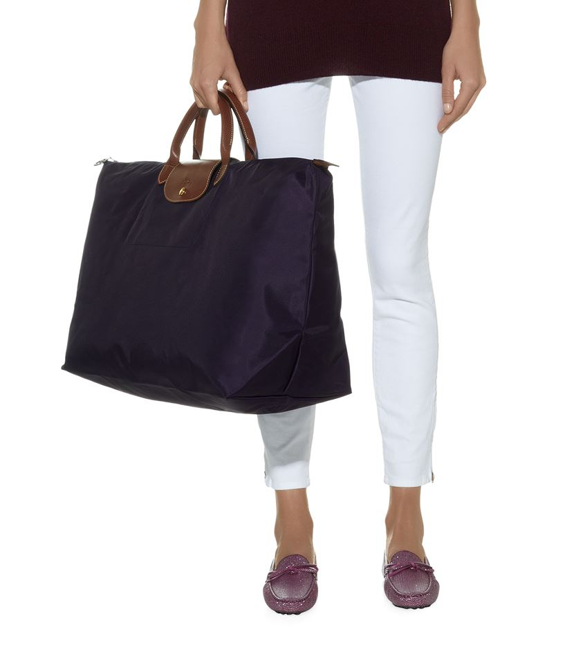Longchamp Le Pliage Extra Large Travel Bag In Blue Lyst Gallery