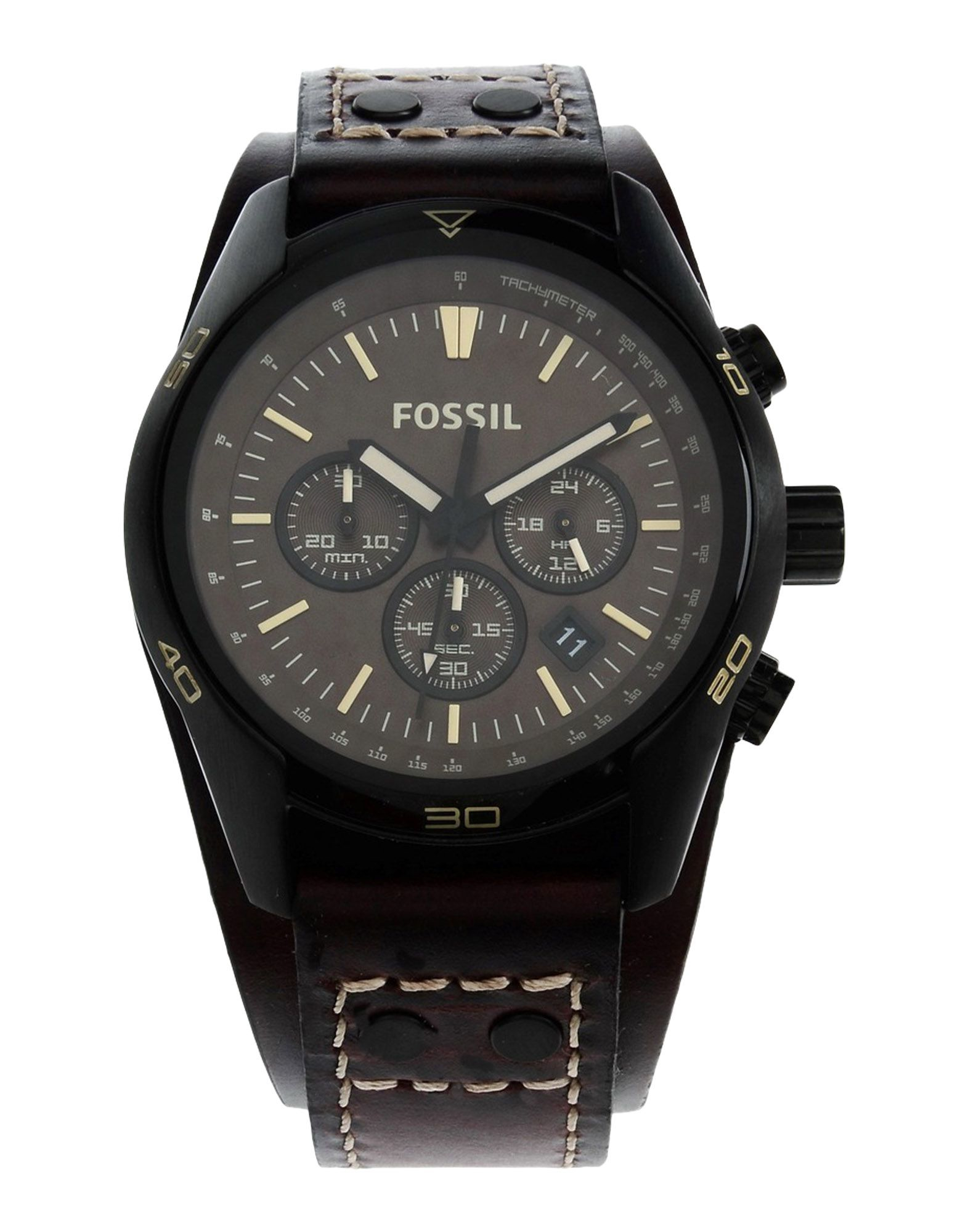 Fossil Wrist Watch In Brown For Men Lyst