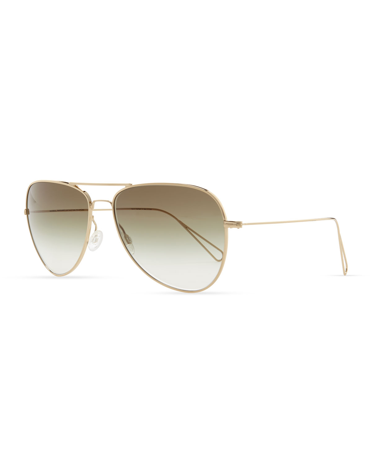 Lyst - Oliver peoples Isabel Marant Par Matt 60 Aviator Sunglasses in ...