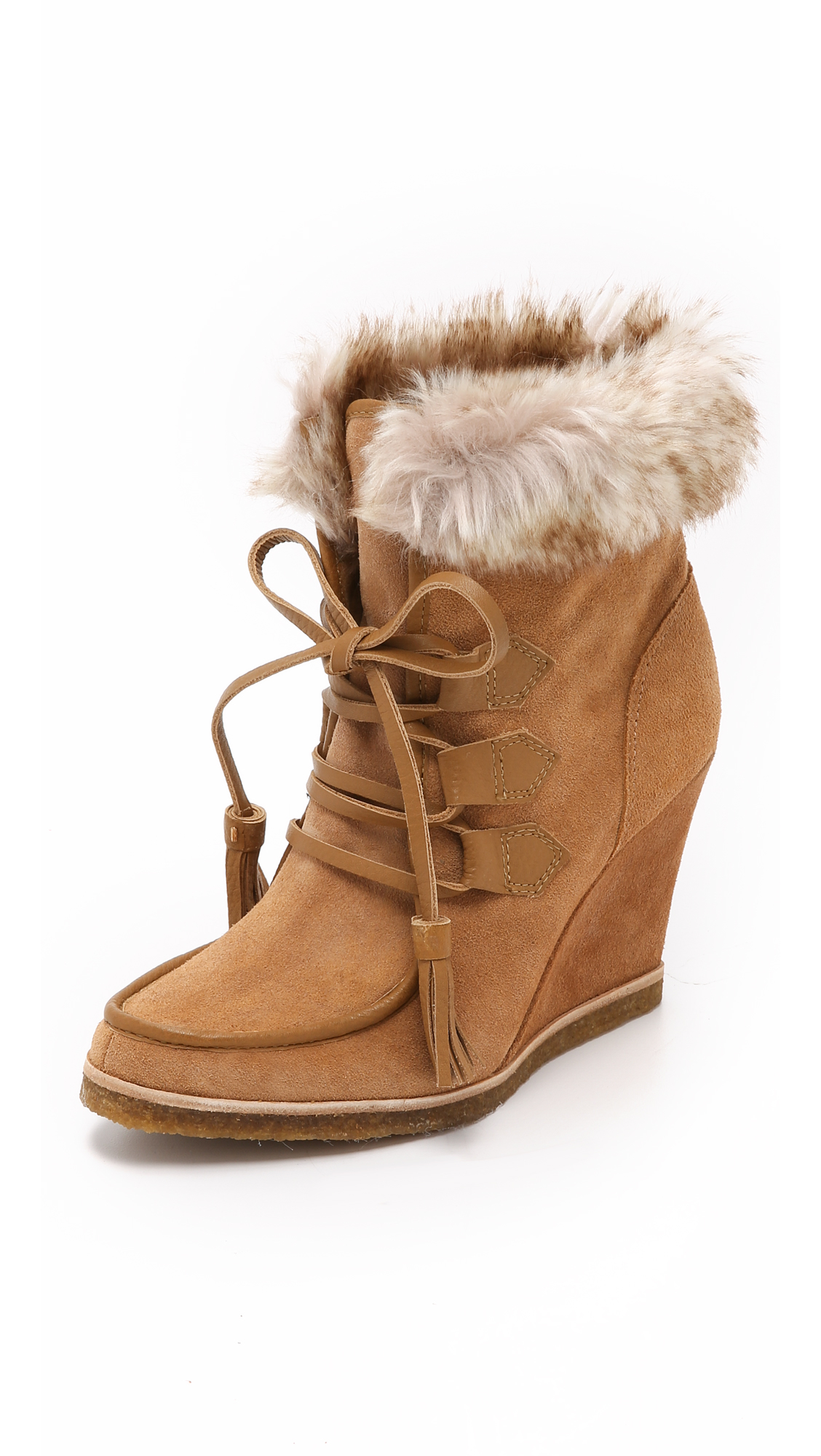 splendid karina lace up booties