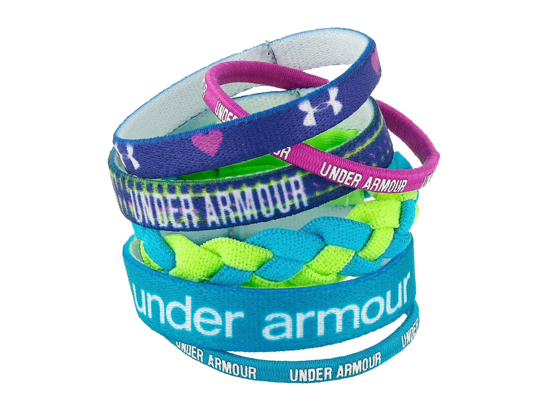 Lyst Under Armour Ua Wristbands Youth In Green Gallery
