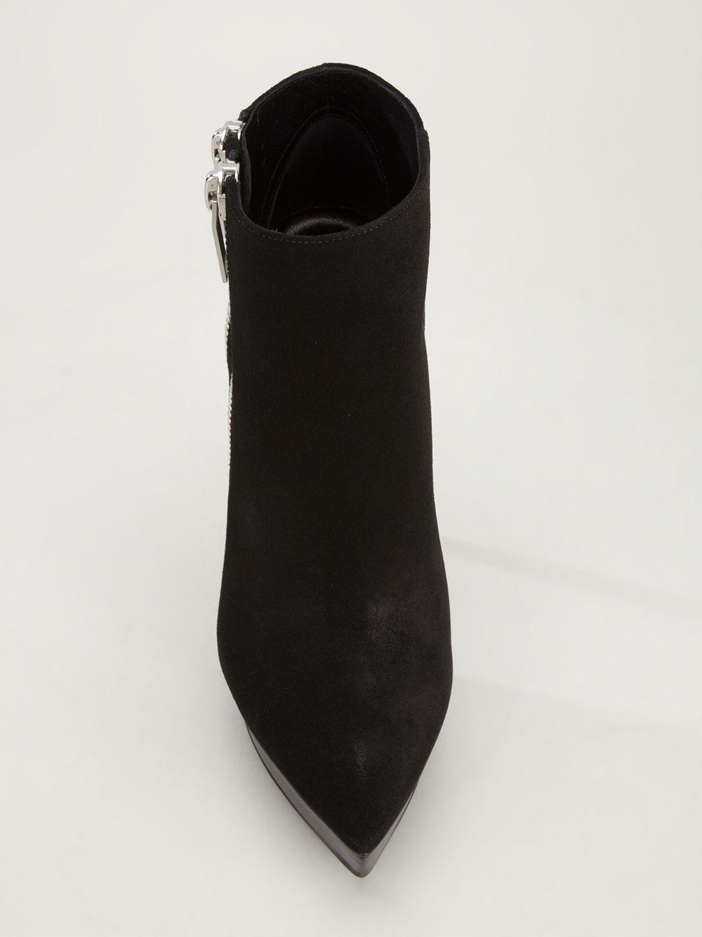 saint laurent zip boots
