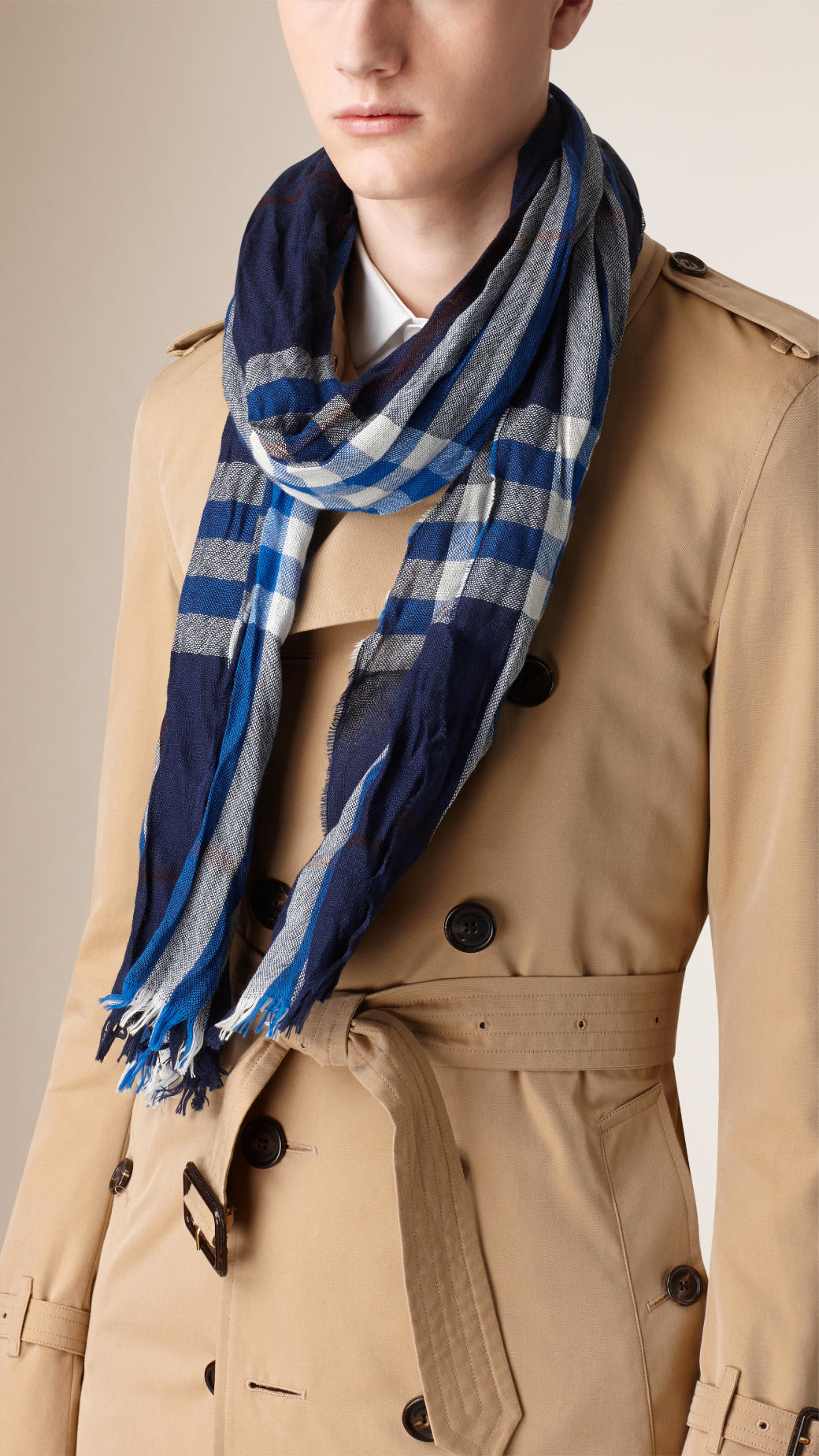 Burberry Mens Cashmere Scarves | IUCN Water