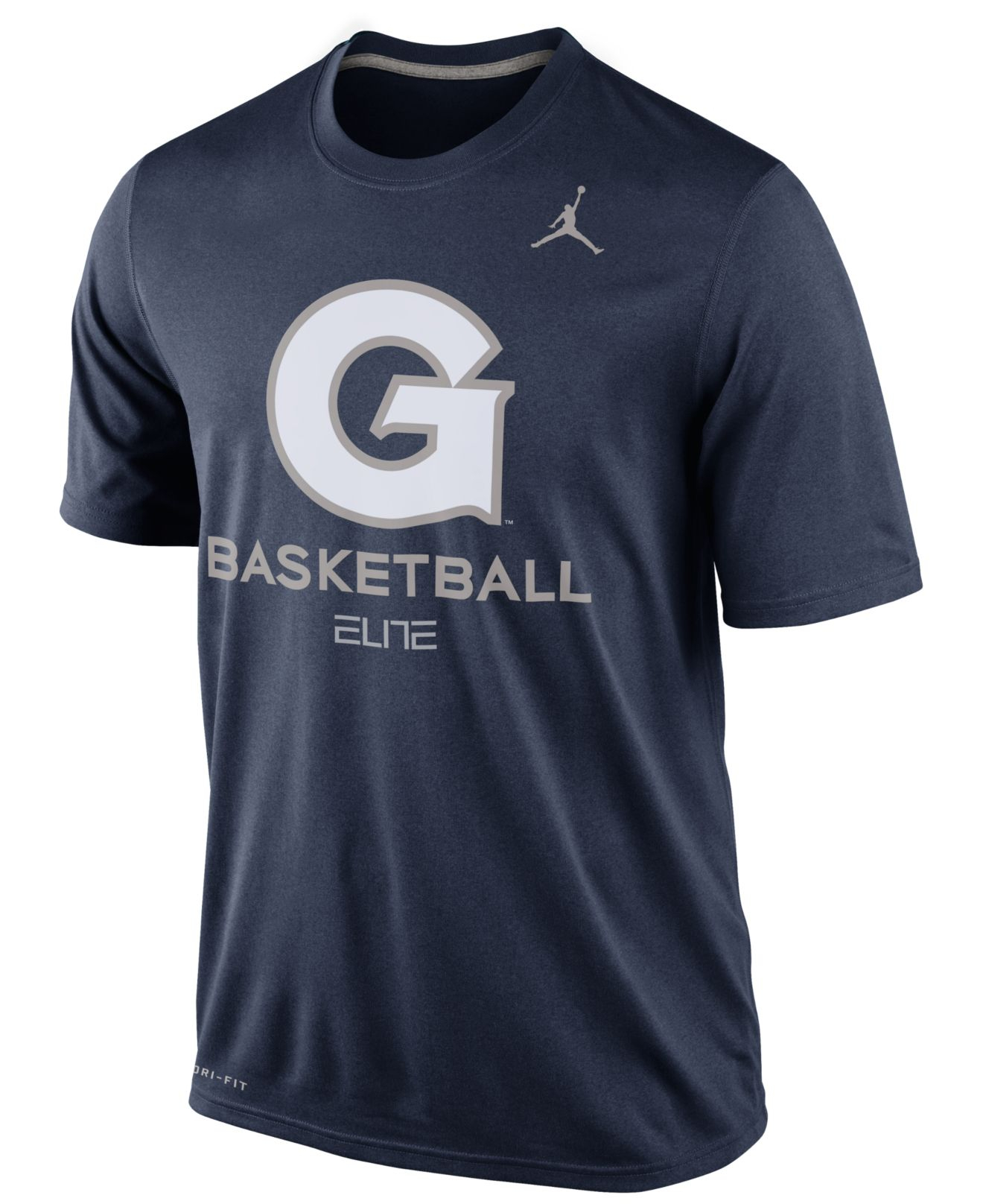 Nike Men'S Georgetown Hoyas Basketball Practice T-Shirt in Blue for Men ...