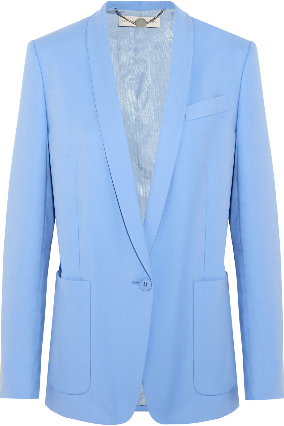 Lyst - Stella Mccartney Bartlett Cotton-Twill Blazer in Blue