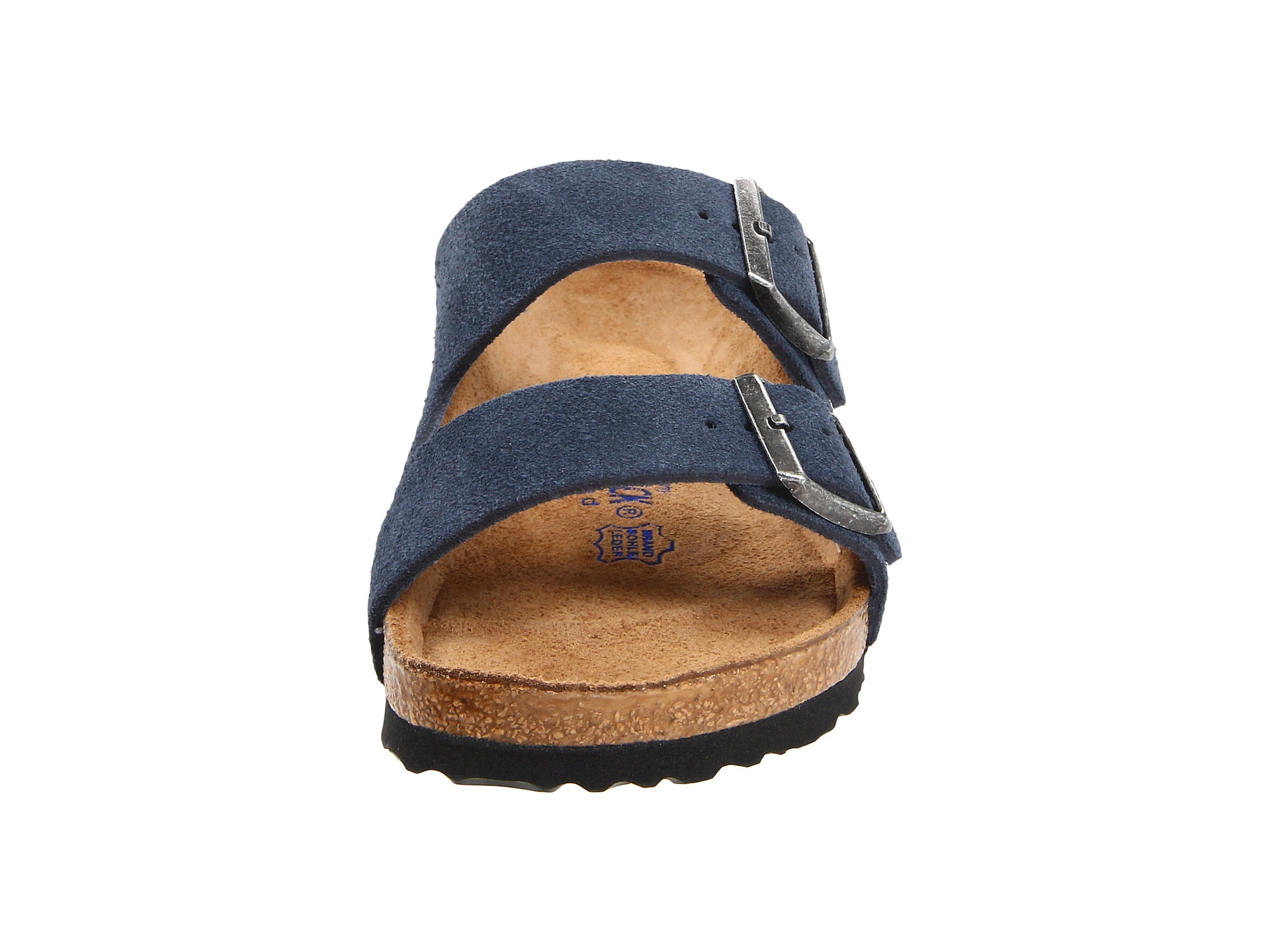 birkenstock light blue suede