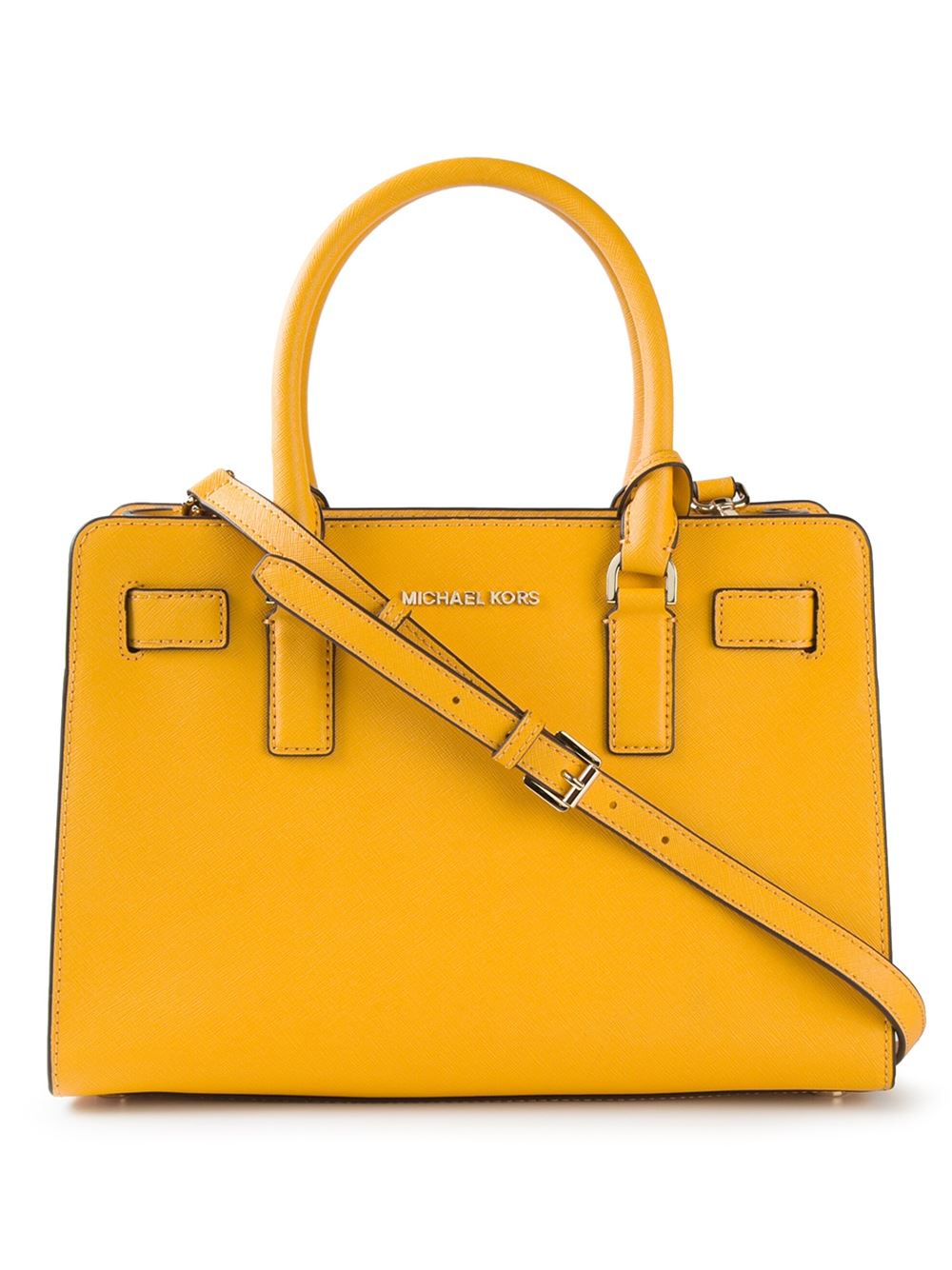 Michael michael kors Small 'Dillon' Cross Body Bag in Yellow (yellow ...