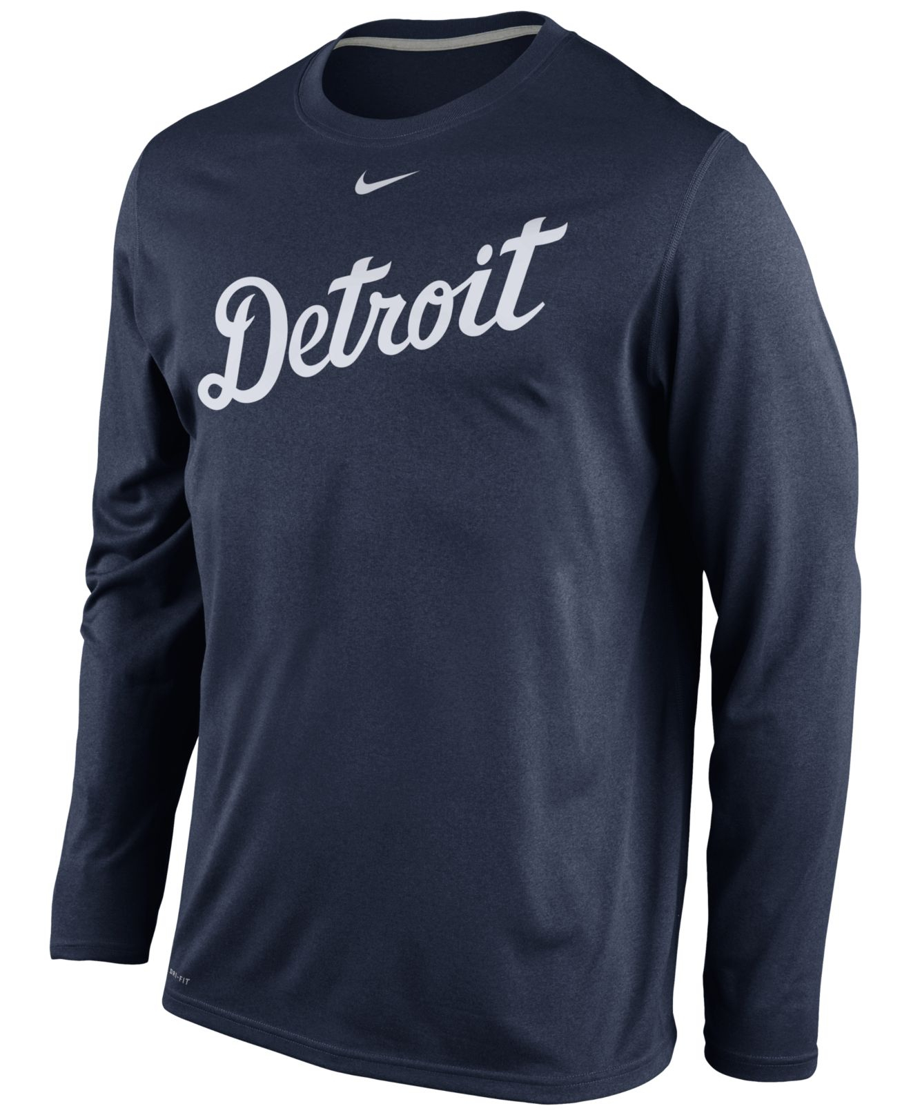 Lyst - Nike Men's Long-sleeve Detroit Tigers Legend T-shirt in Blue for Men