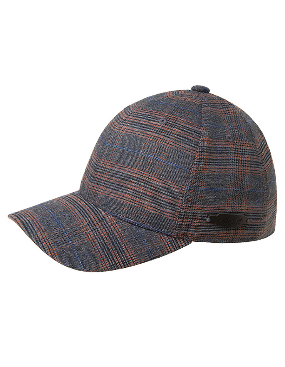 Kangol Plaid 110 Adjustable Baseball Cap in Gray for Men Lyst