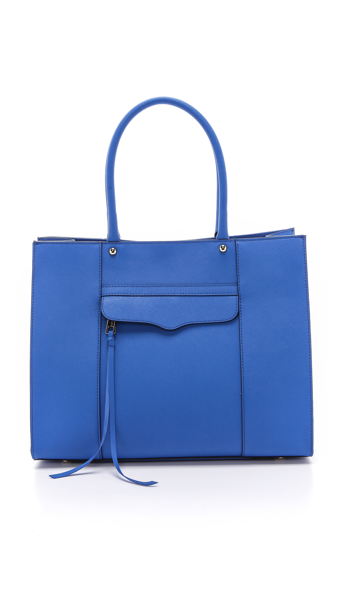 Lyst - Rebecca Minkoff Medium Mab Tote Bright Blue in Blue