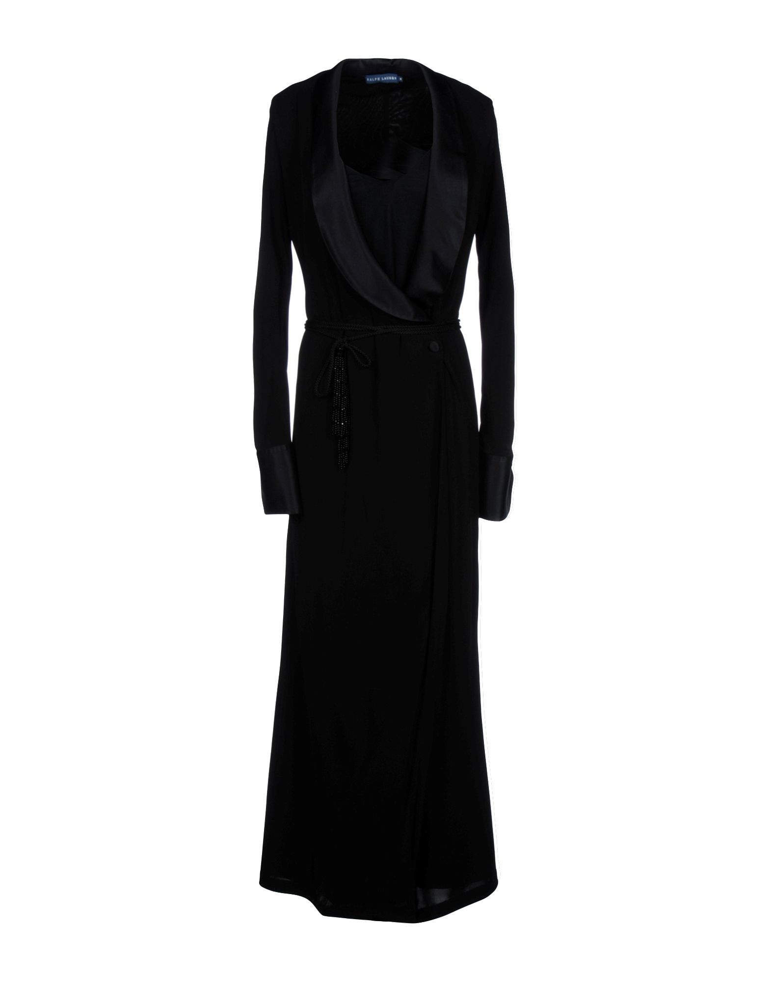 Lyst - Ralph Lauren Long Dress in Black
