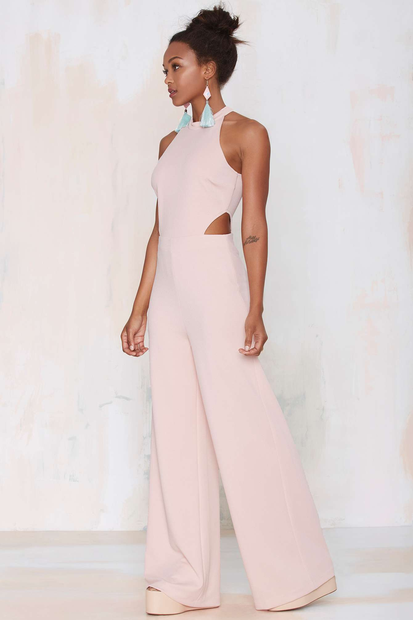 cutout jumpsuit