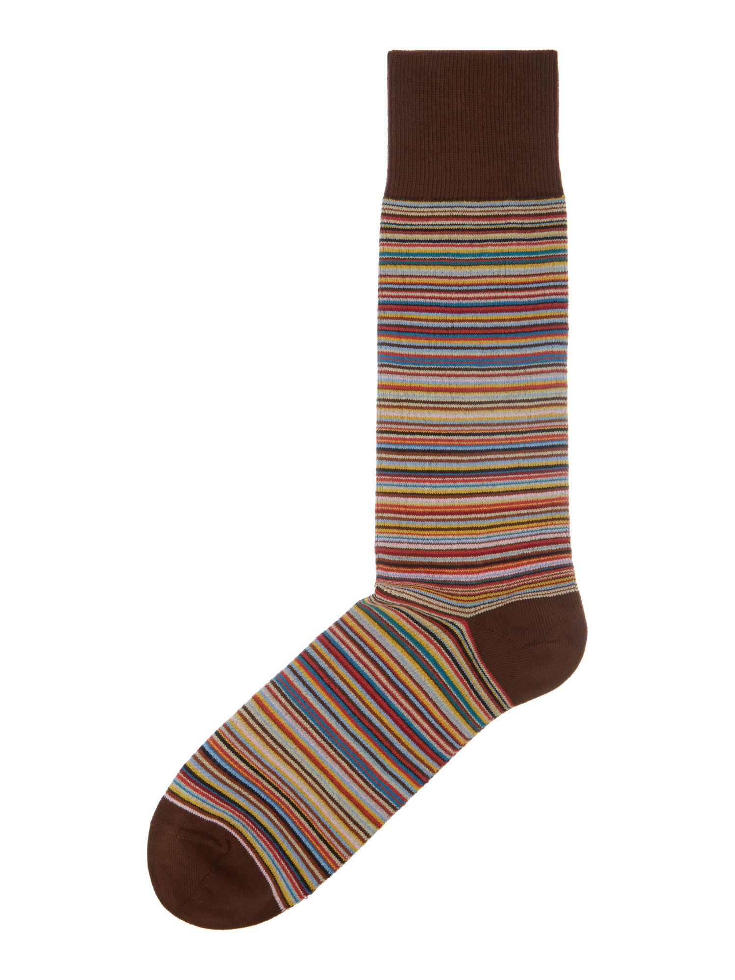 Paul smith Striped Cotton-blend Ankle Socks for Men | Lyst