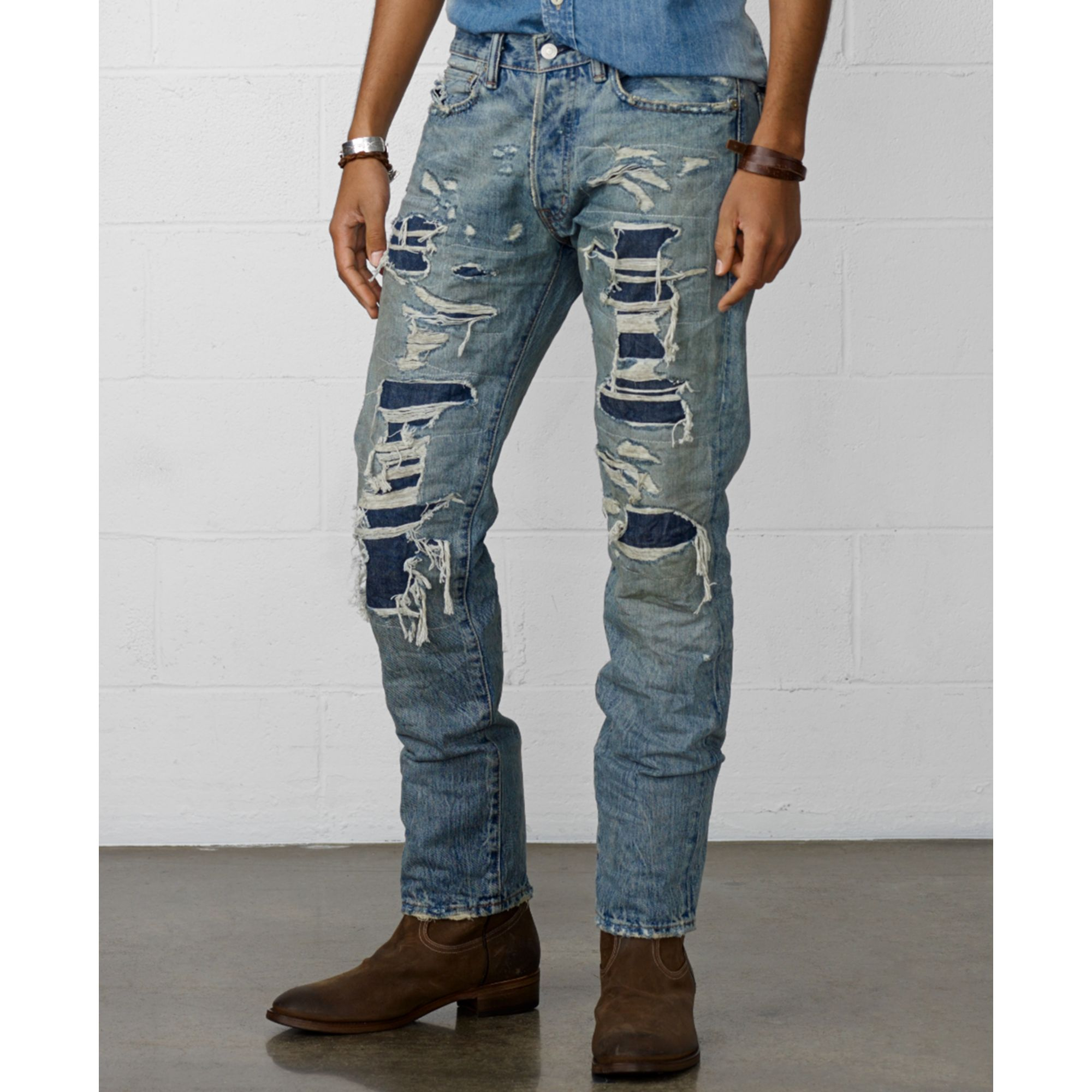 Denim & Supply Ralph Lauren Slim-Fit Klamath Jeans in Blue for Men ...