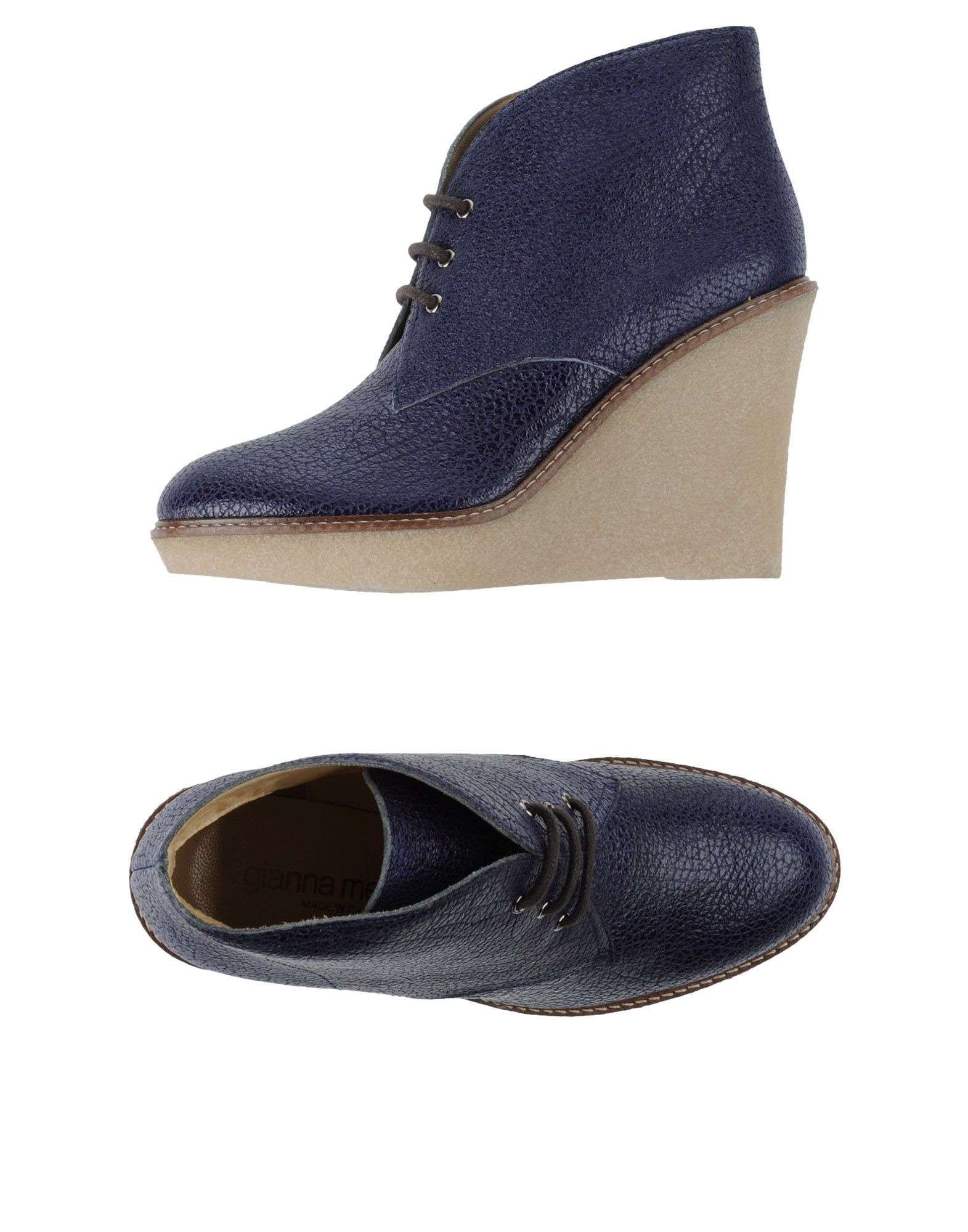 Lyst Gianna Meliani Laceup Shoes in Purple