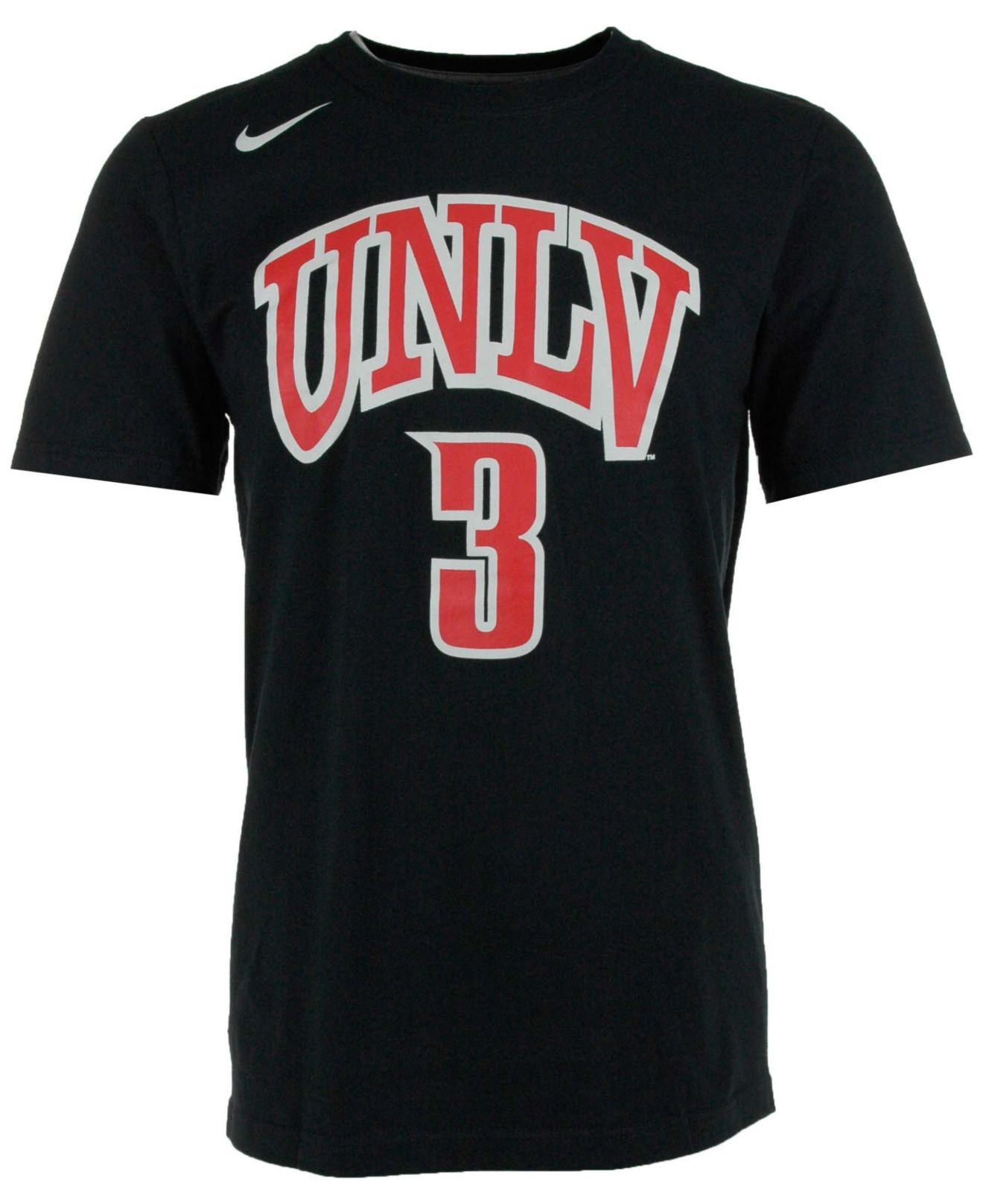 Lyst - Nike Men'S Unlv Runnin Rebels Basketball Player T-Shirt in Black