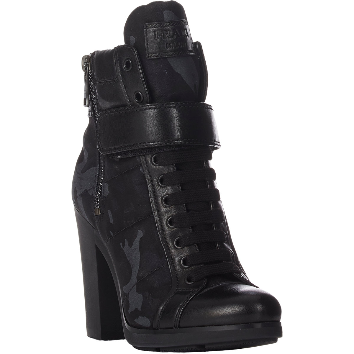 zip prada boots