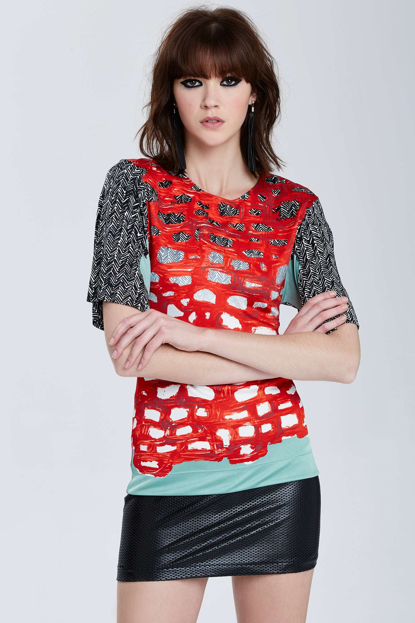 Lyst Balenciaga Vintage Balenciaga Burgos Knit Top In Red