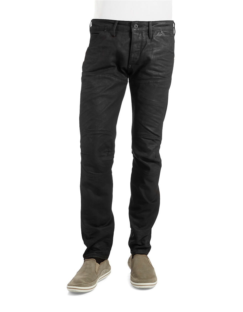 G-star Raw Tapered Jeans in Black for Men | Lyst