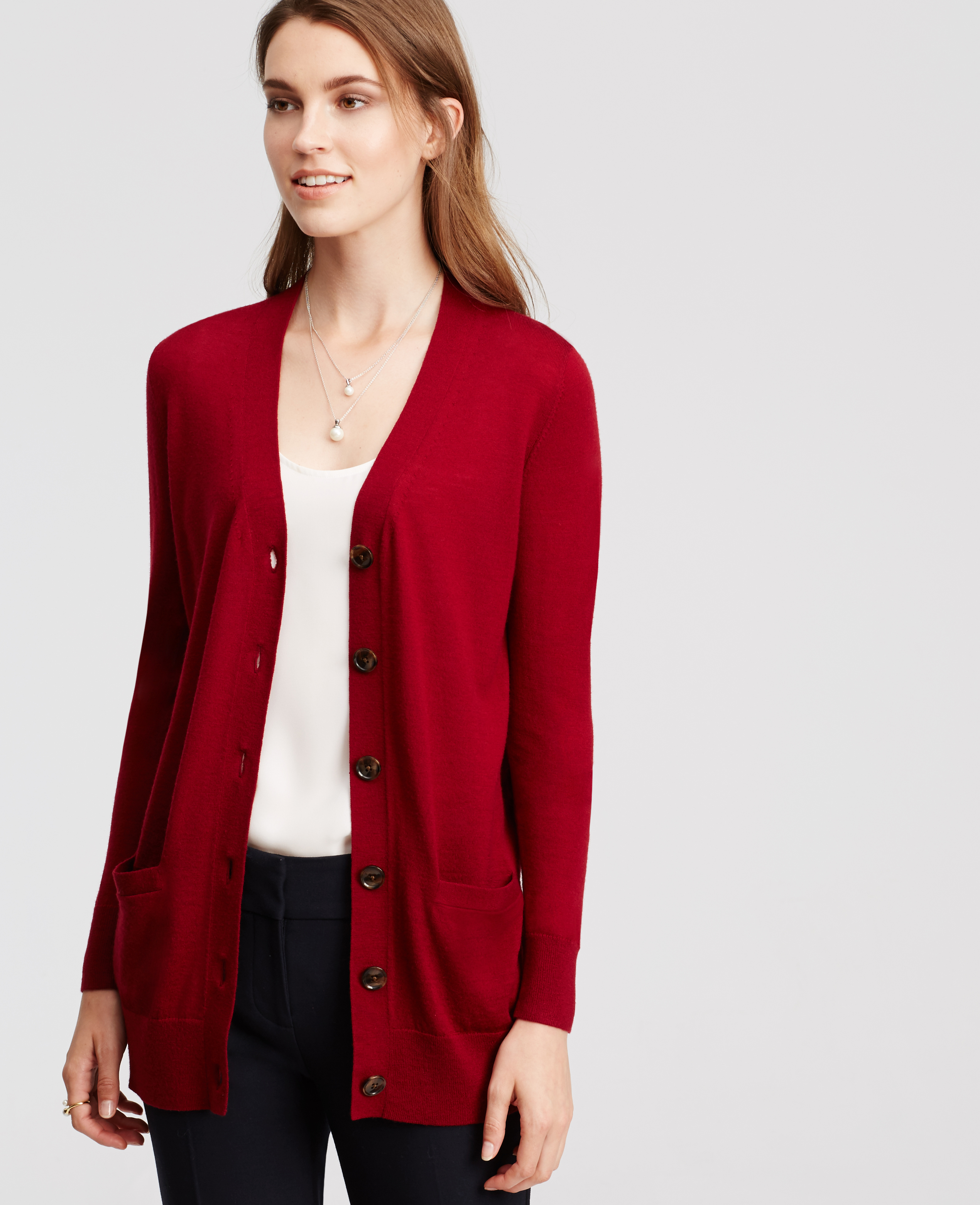 red boyfriend cardigans for women men images