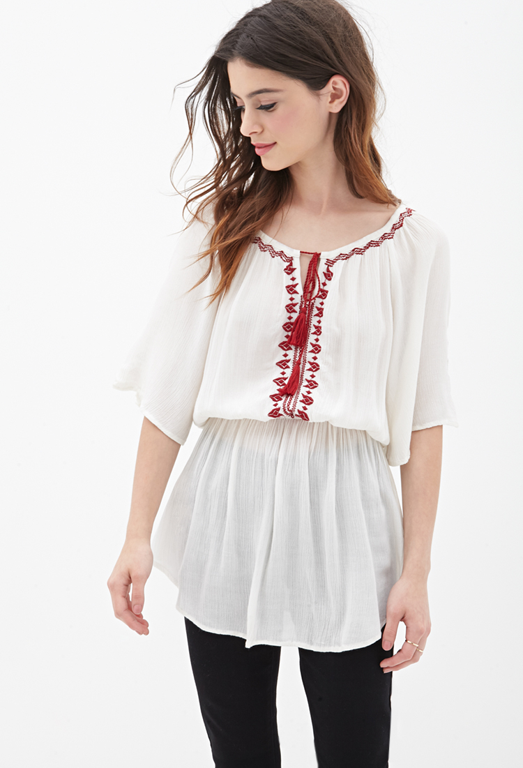 forever 21 tunic tops