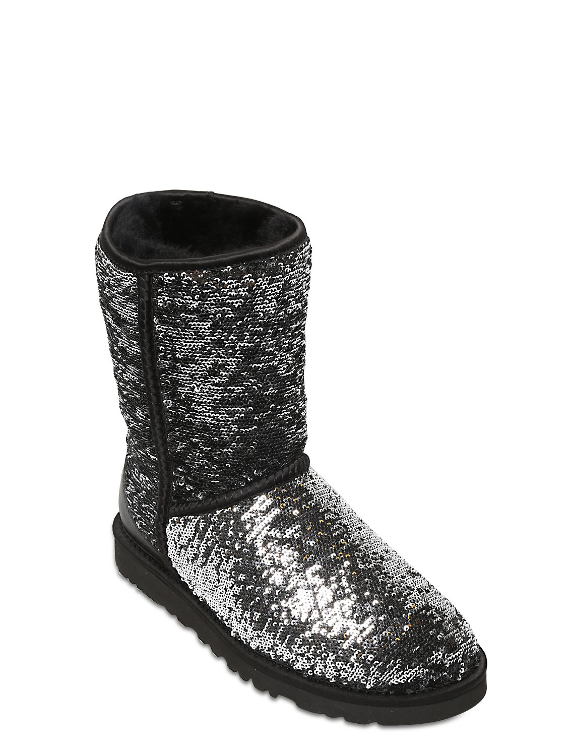 silver sparkle uggs