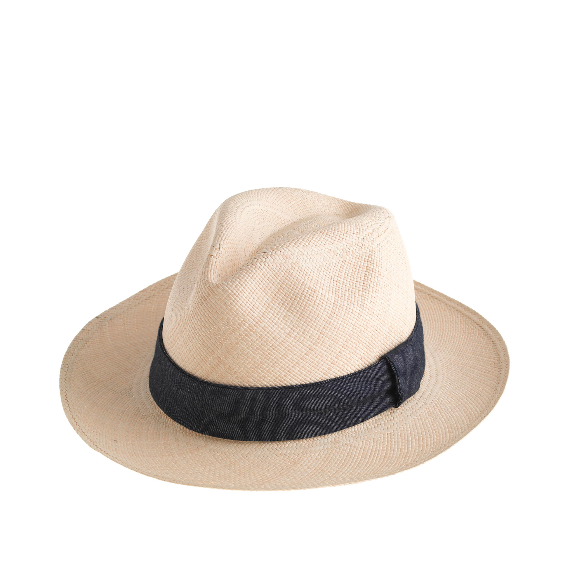 Paulmann hats Paulmann Panama Hat With Indigo Band in Natural for Men Lyst