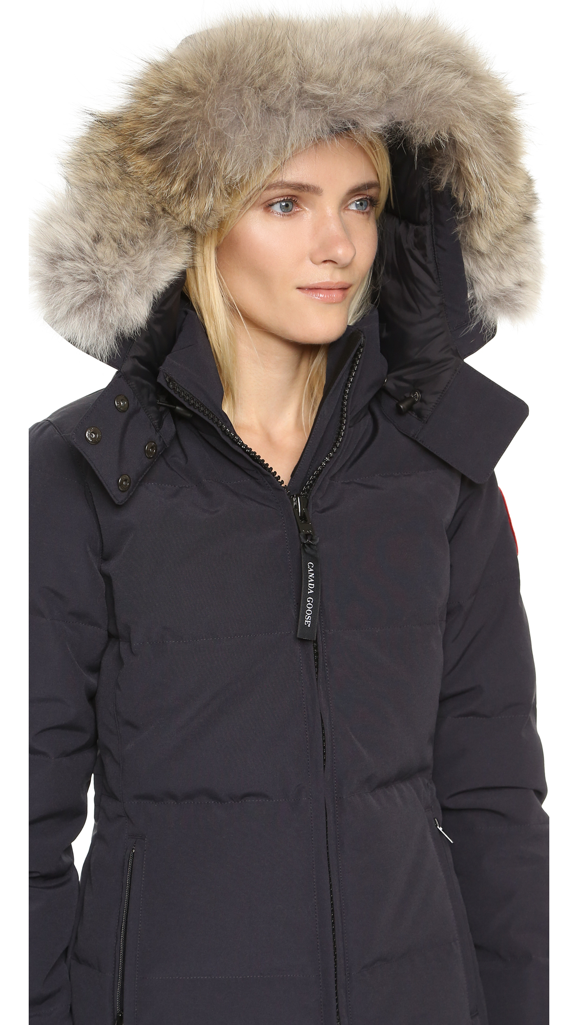 buy canada goose womens kensington parka graphite with low