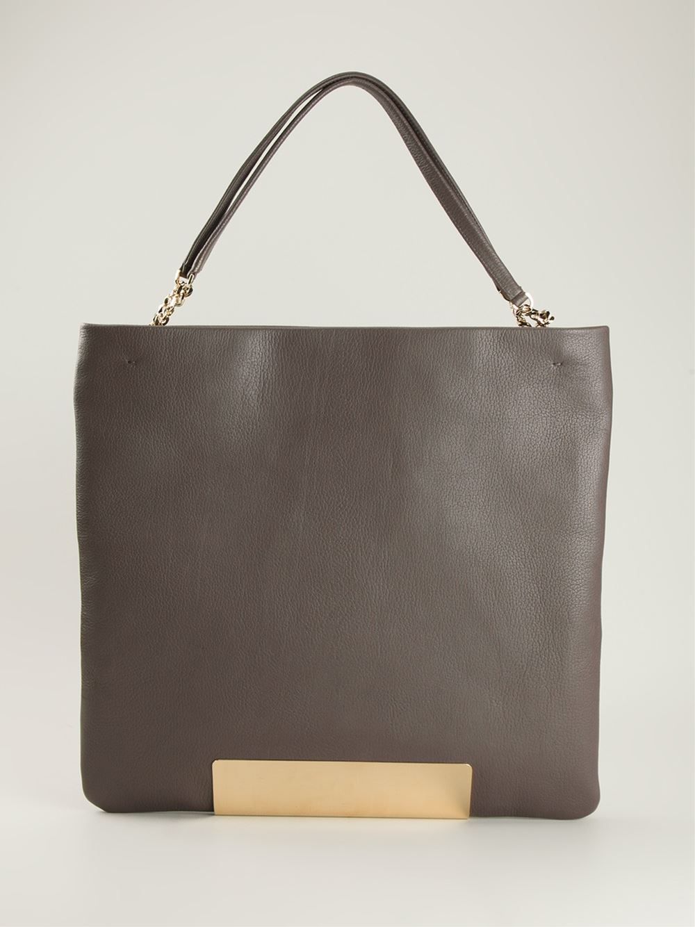 jimmy choo purse brown leather