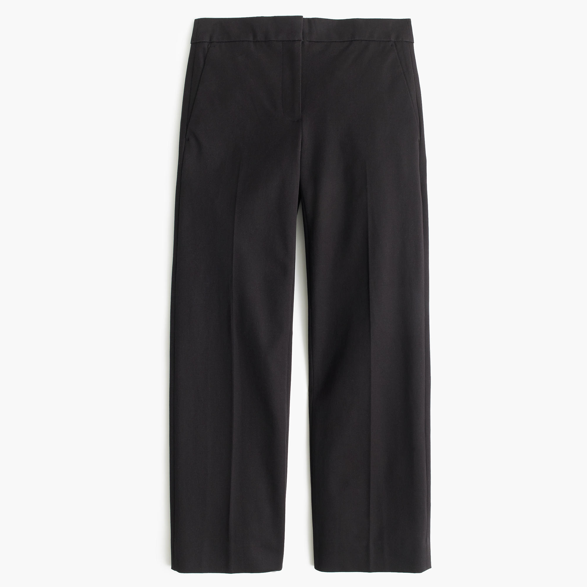 J.crew Tall Patio Pant In Bi-stretch Cotton in Black | Lyst