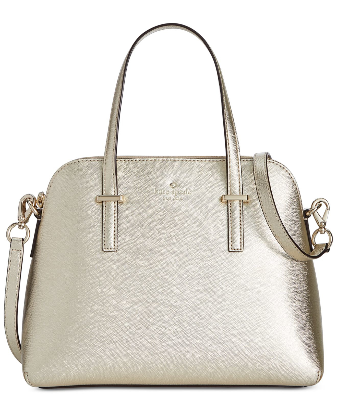 Lyst Kate Spade New York Cedar Street Maise Handbag In Metallic Gallery