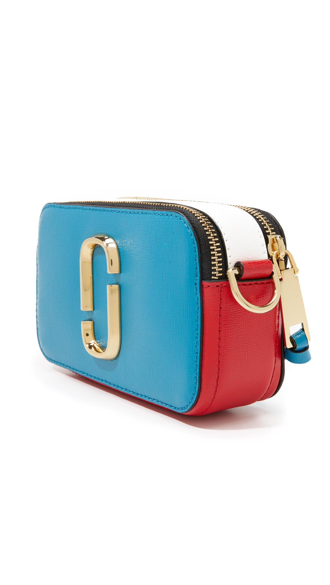 Lyst - Marc Jacobs Snapshot Colorblock Camera Bag in Blue
