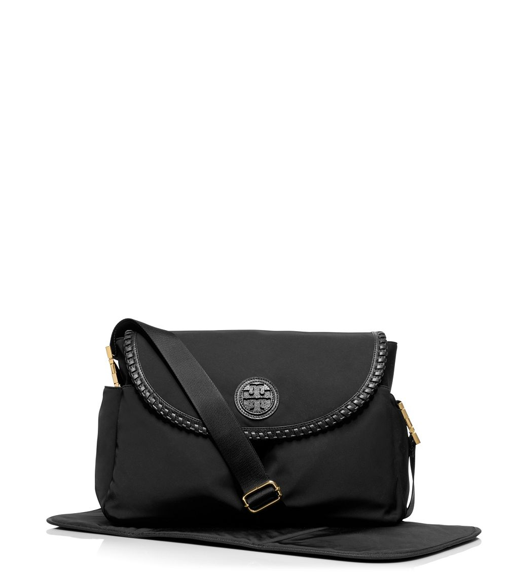 tory burch messenger diaper bag