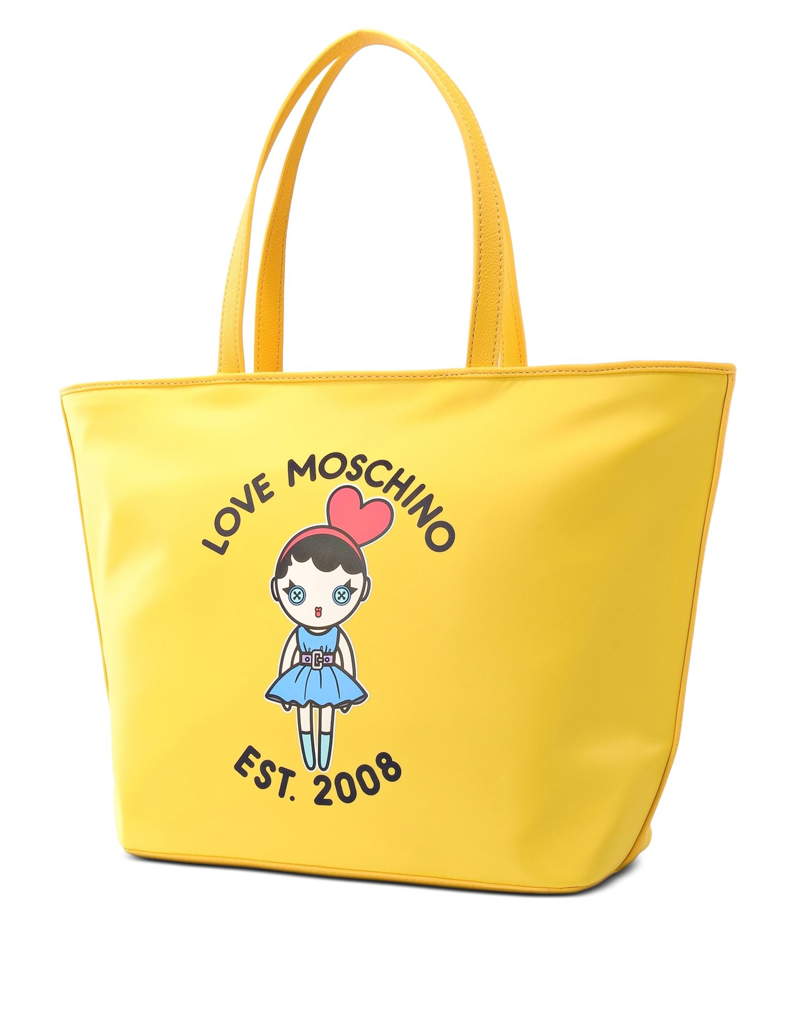 Lyst Love Moschino Tote Bag in Yellow