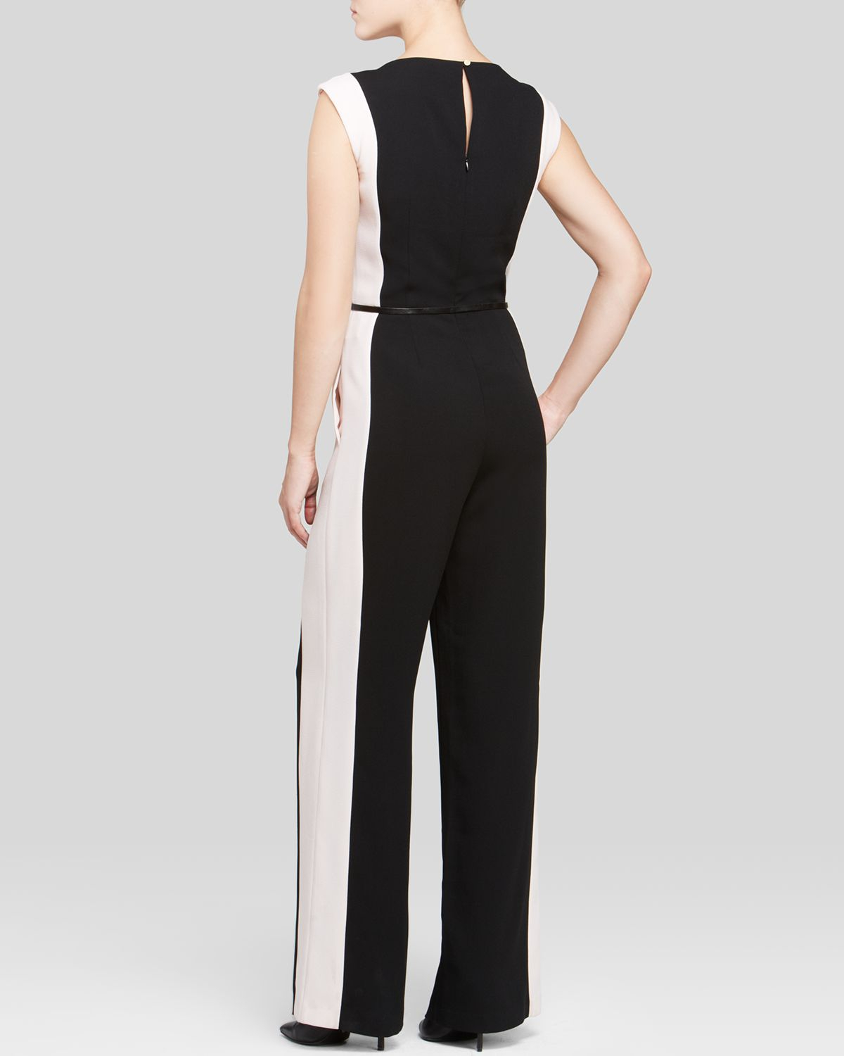 color block jumpsuit