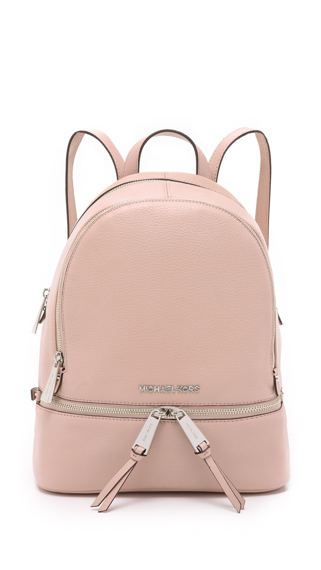Lyst - Michael Michael Kors Rhea Small Backpack - Sky in Pink