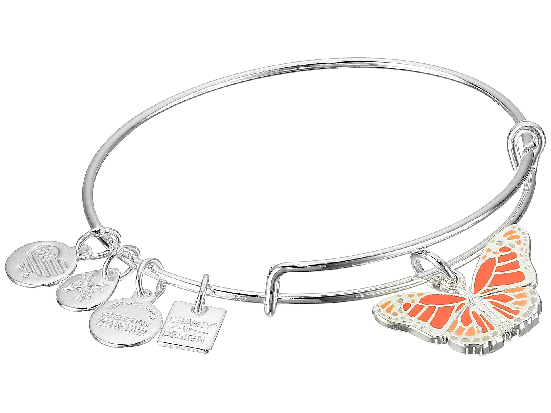 Lyst - Alex And Ani Charity By Design Butterfly Bracelet In Metallic