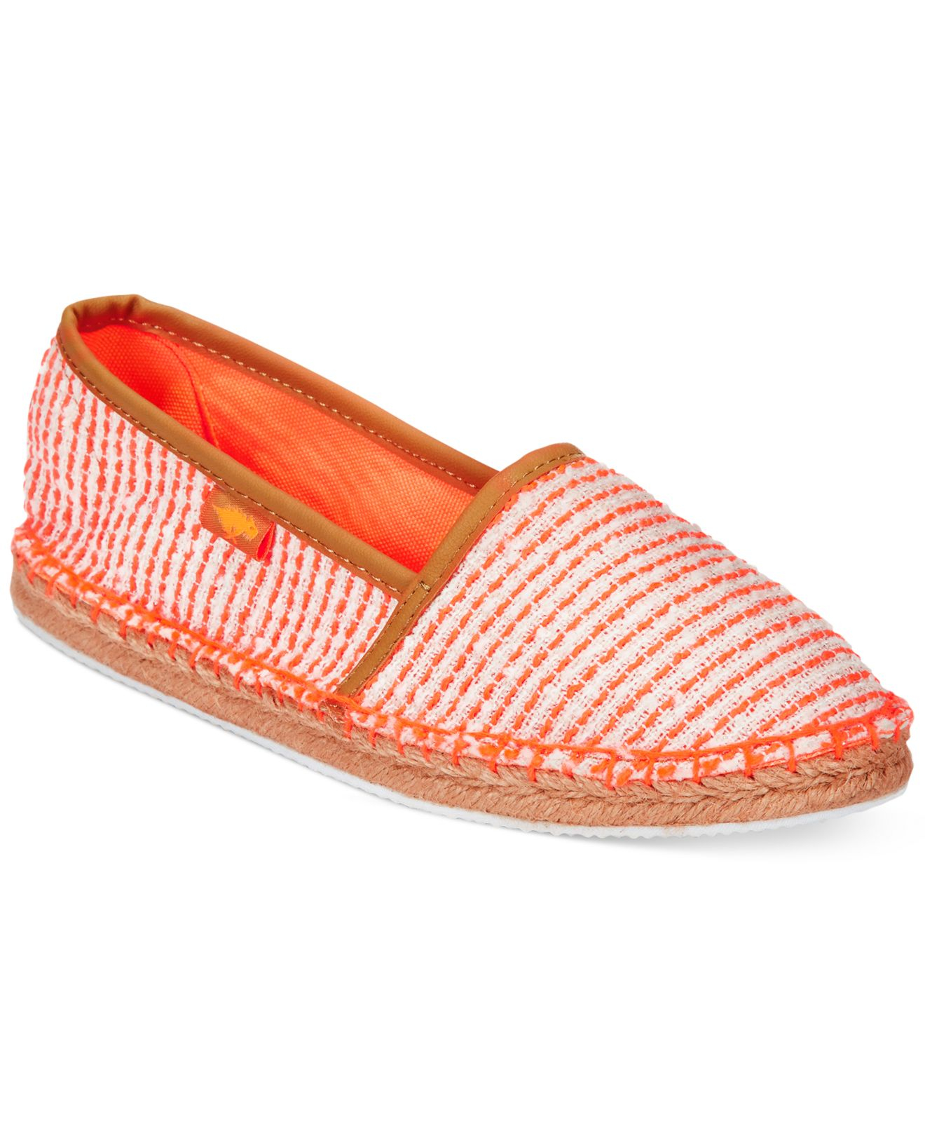 espadrille slip on flats