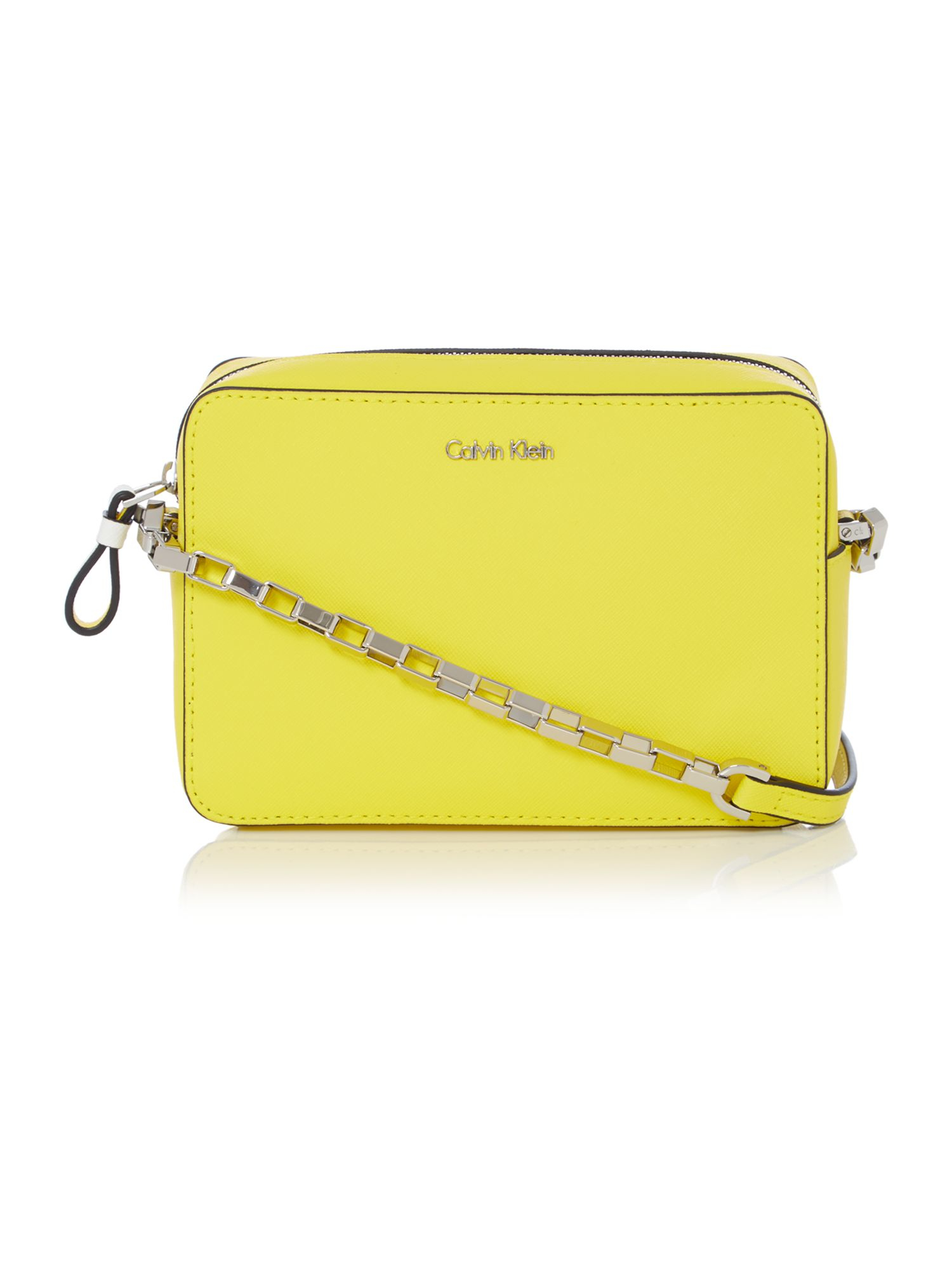 Calvin Klein Sofie Yellow Small Crossbody Bag - Lyst