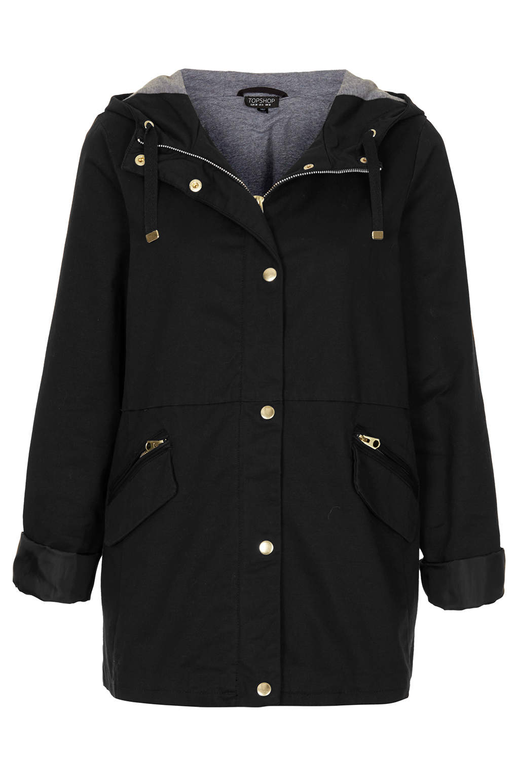 Lyst - Topshop Lightweight Swing Jacket in Blue