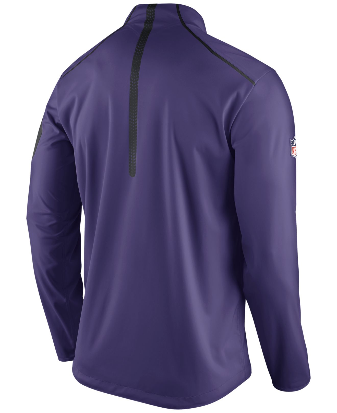 Lyst - Nike Men's Baltimore Ravens Alpha Fly Rush Quarter-zip Jacket in ...