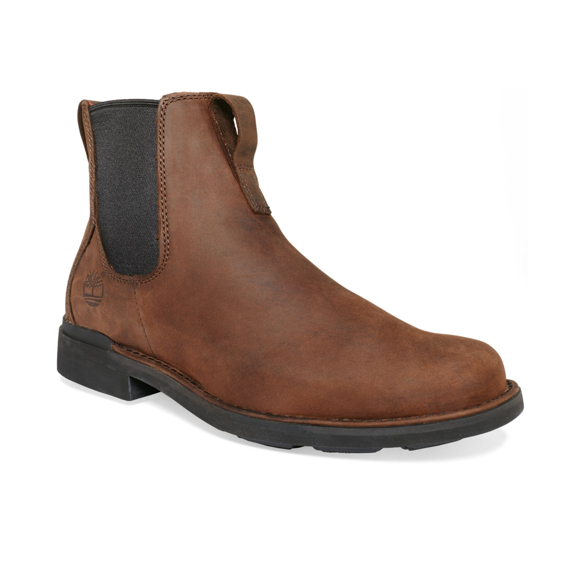 Timberland Mt. Washington Chelsea Boots in Brown for Men (Brown Oil) | Lyst