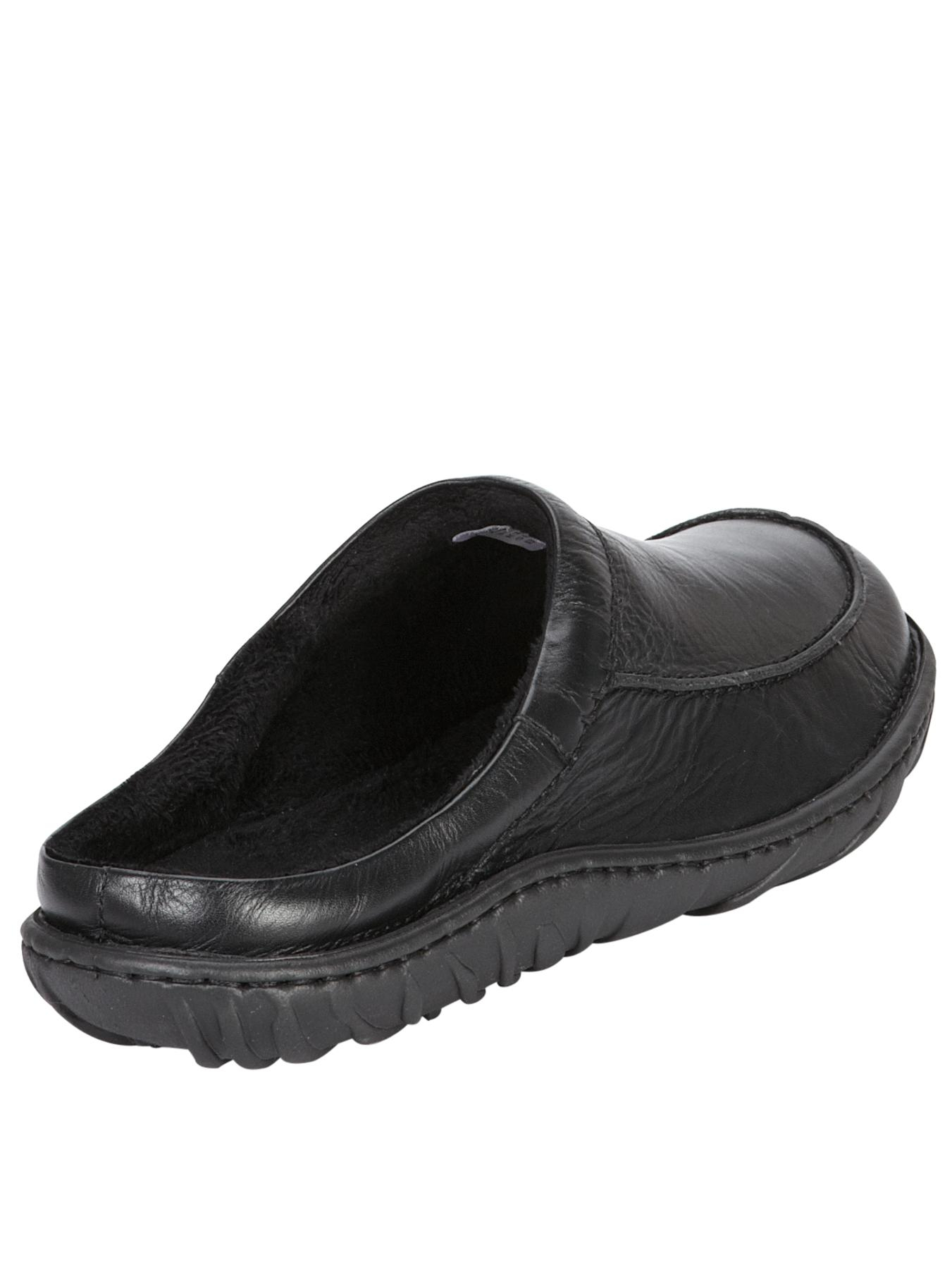 Clarks Kite Vasa Mule Slippers In Black For Men Blackleather Lyst 9314