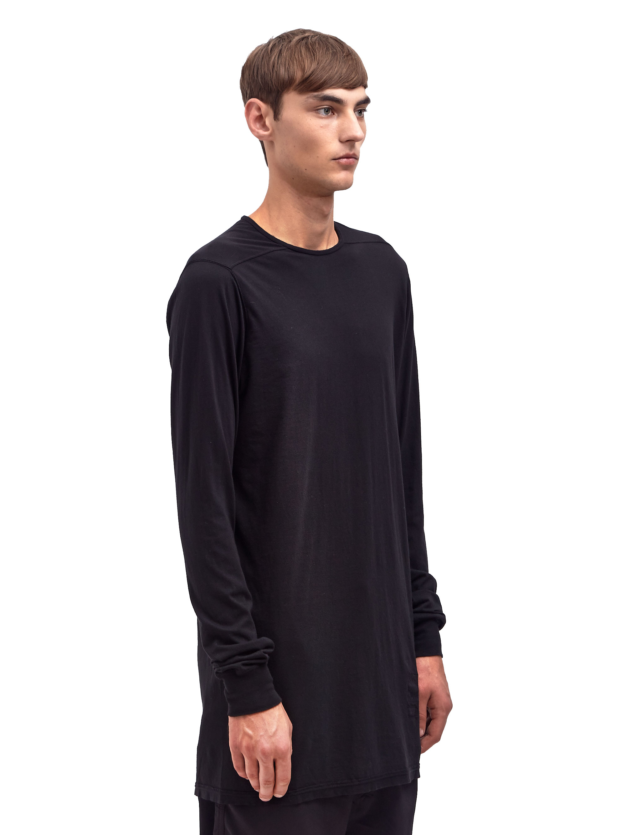 Drkshdw by rick owens Mens Long Sleeved Level T-Shirt in Black for Men