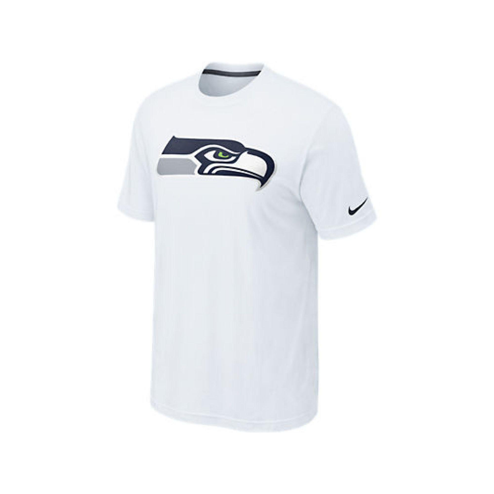 Nike Mens Shortsleeve Seattle Seahawks Tshirt in White for Men | Lyst