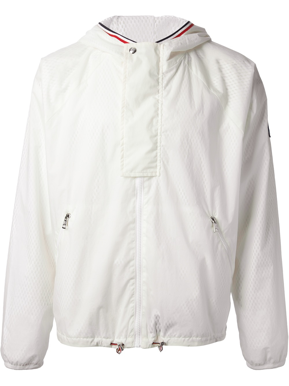 moncler white windbreaker moncler white windbreaker