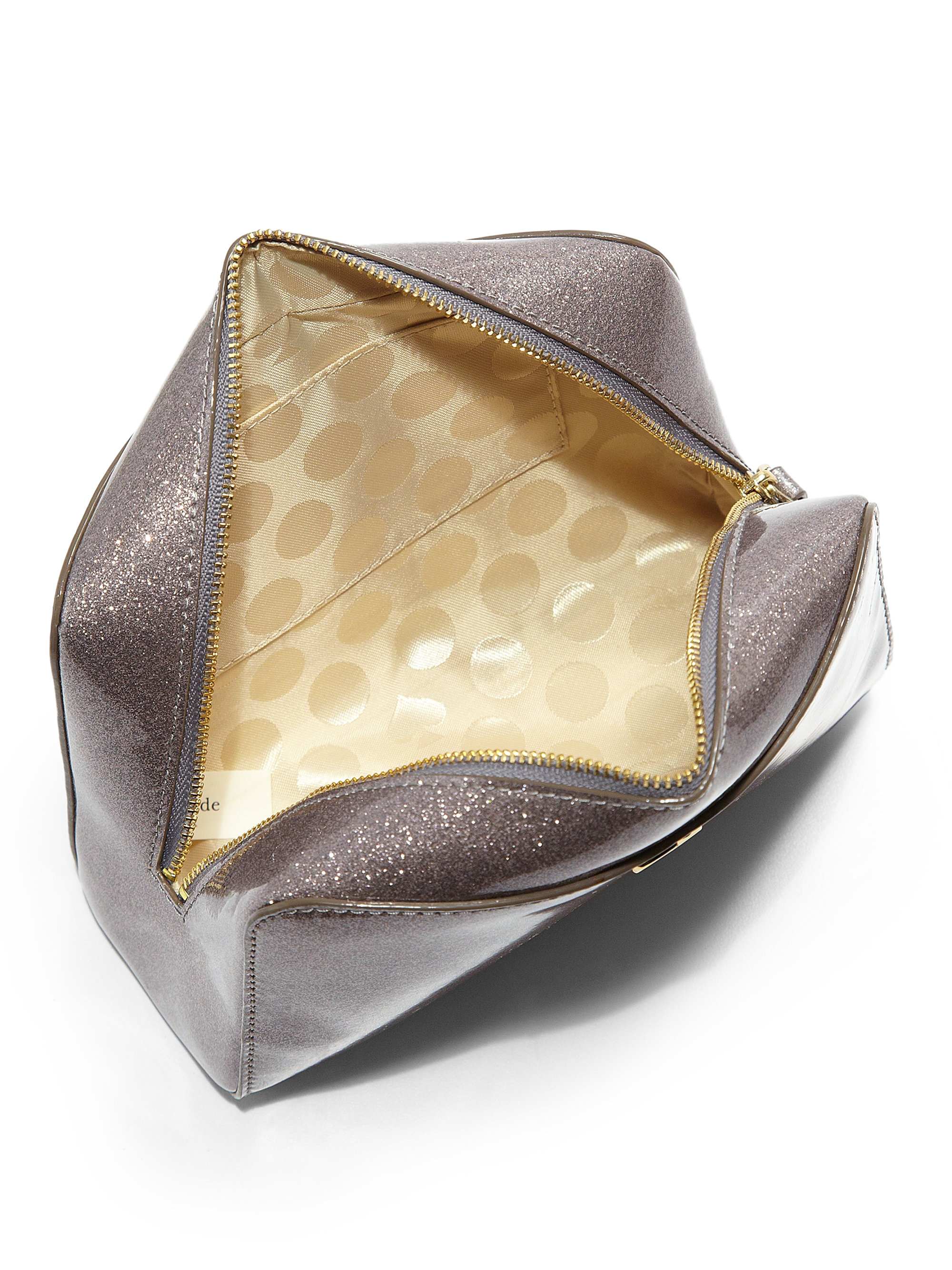 Lyst Kate Spade New York Glitter Bug Large Aspen Cosmetic Bag In Gallery