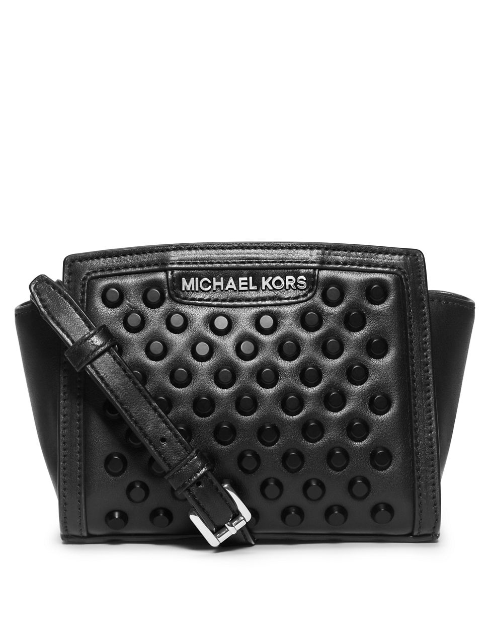 michael kors soho studded bag black